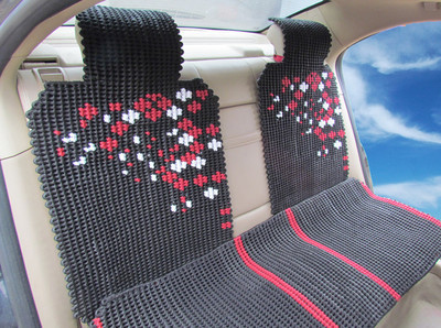 座墊、座套-汽車坐墊手編夏季涼墊四季通用巴里絲座墊汽車用品廠家批發(fā)新款-座墊、座.